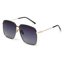 Brand Fashion Men Sun Glasses Stainless Steel Oversized Women Sunglasses Lenses Polarized